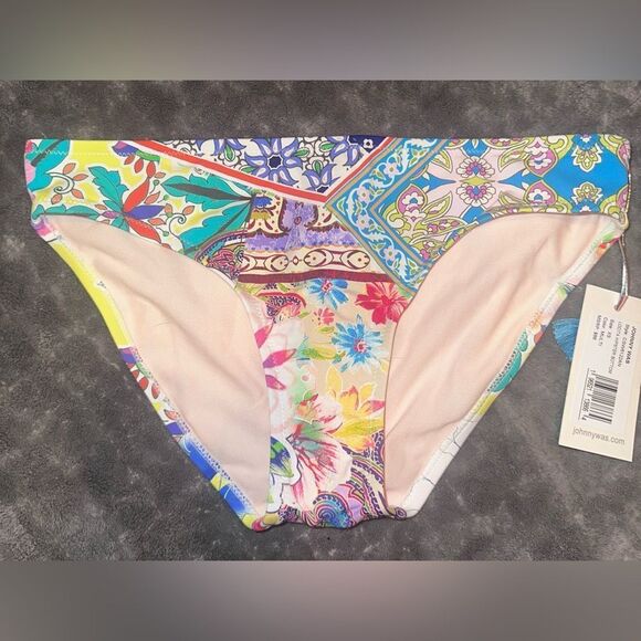 Johnny Was Locita Hipster Bikini Bottom Size XS - Picture 3 of 7